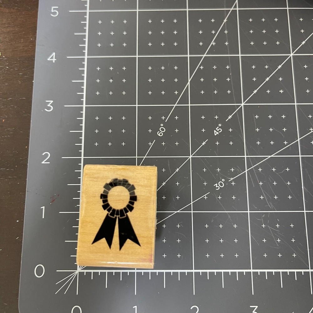 1988 Posh‎ Impressions Z 230 Mini Award Rubber Stamp